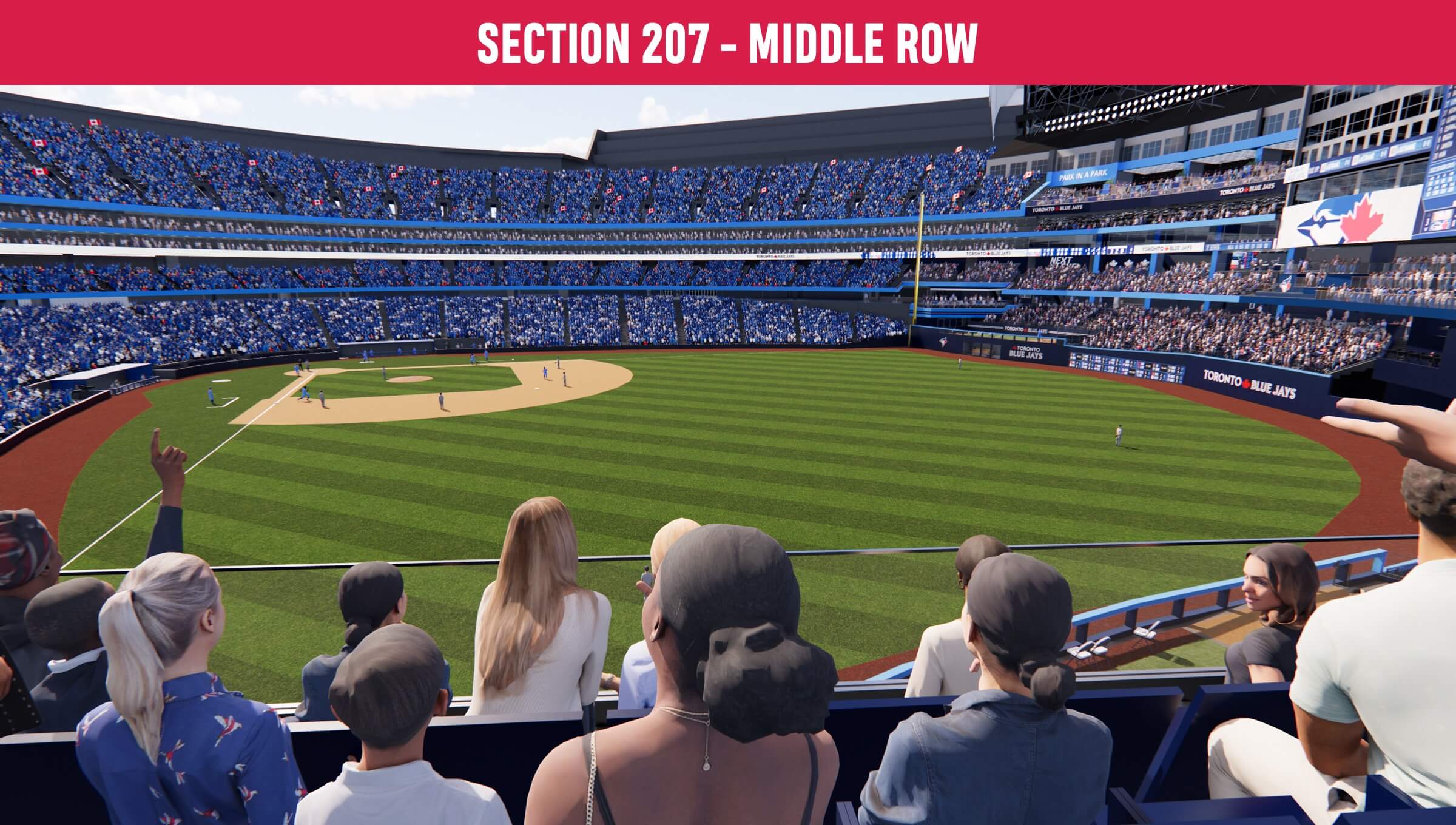 Section 207L at TD Ballpark 